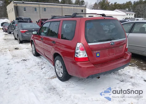 2008 Subaru Forester 2.5X z USA, uszkodzony, nr VIN JF1SG63688H730409